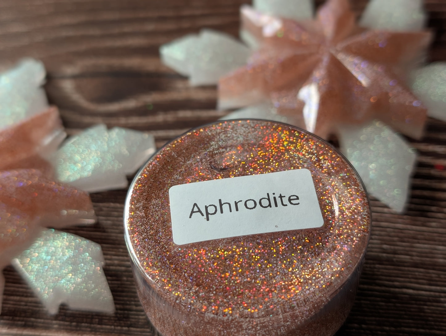 Handmade Resin Snowflake Ornament - Aphrodite