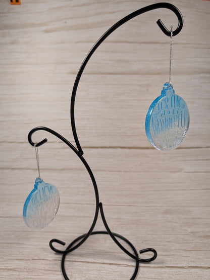 Handmade Resin Bauble Ornaments