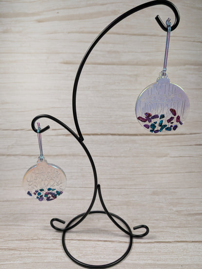 Handmade Resin Bauble Ornaments