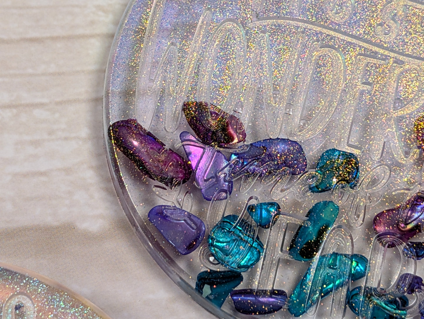 Handmade Resin Bauble Ornaments