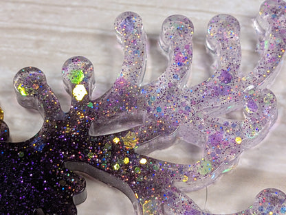 Handmade Resin Reindeer Christmas Ornaments