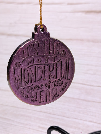Handmade Resin Bauble Ornaments
