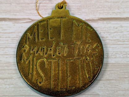 Handmade Resin Bauble Ornaments