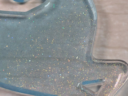 Handmade Resin Reindeer Christmas Ornaments