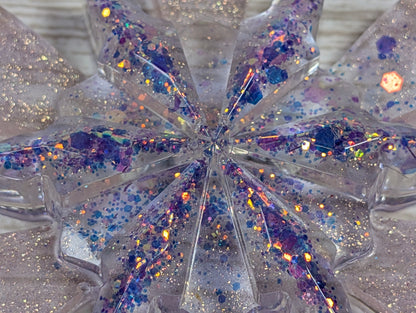 Handmade Resin Snowflake Ornament - Fairy