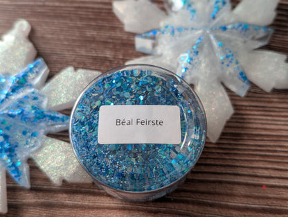 Handmade Resin Snowflake Ornament - Beal Feirste