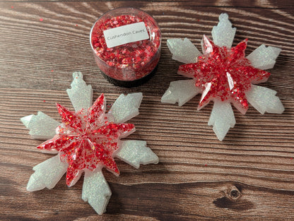 Handmade Resin Snowflake Ornament - Cushendun Caves