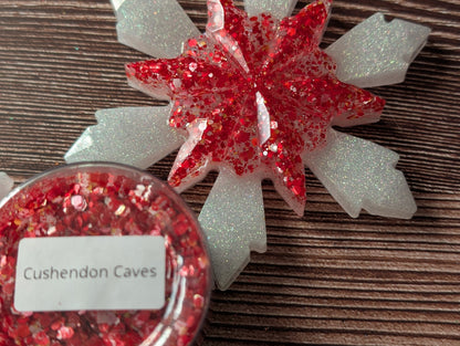 Handmade Resin Snowflake Ornament - Cushendun Caves