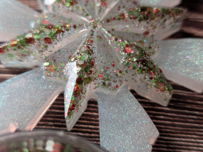 Handmade Resin Snowflake Ornament - Belfast Hills