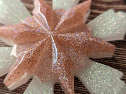 Handmade Resin Snowflake Ornament - Aphrodite