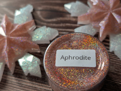 Handmade Resin Snowflake Ornament - Aphrodite