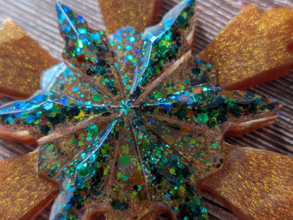 Handmade Resin Snowflake Ornament - Tollymore Forest