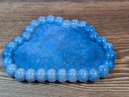 Cloud Resin Bubble Tray in Sky Blue