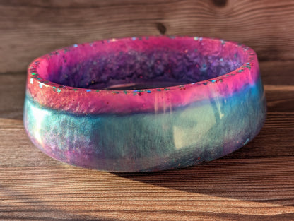 Candy Aurora Resin Bowl
