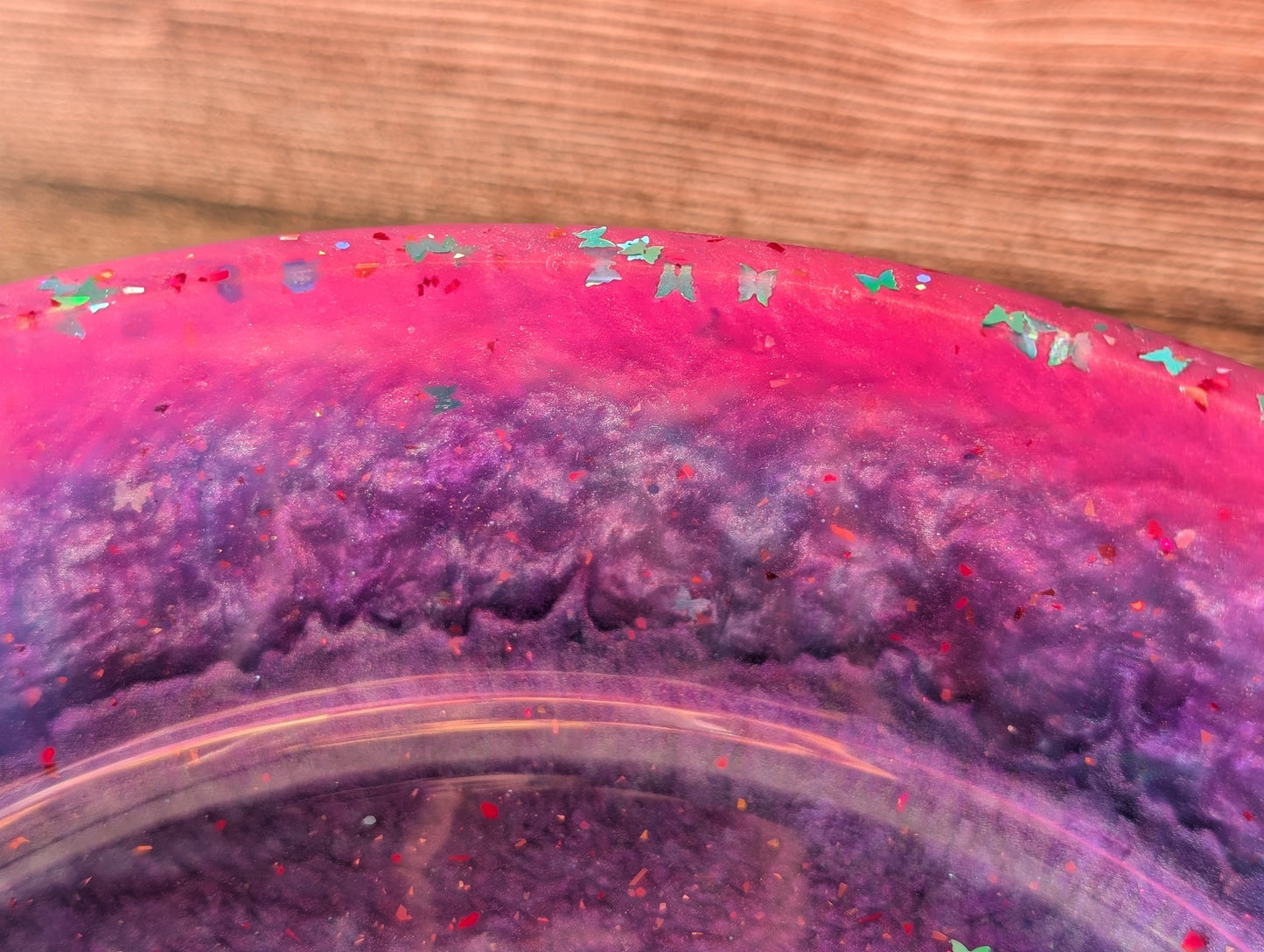 Candy Aurora Resin Bowl