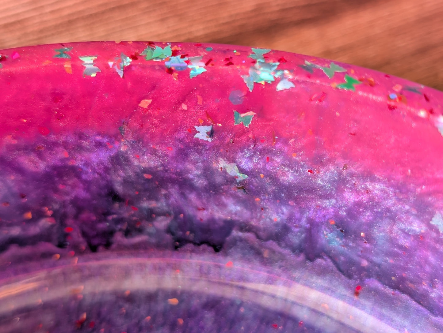 Candy Aurora Resin Bowl