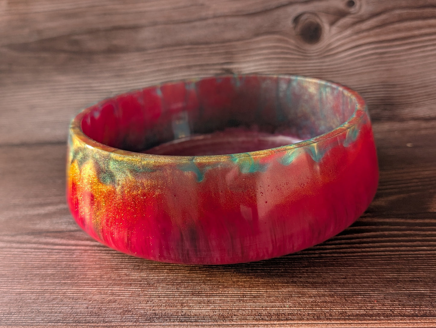 Dragonfruit Bloom Resin Bowl