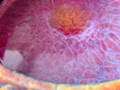 Dragonfruit Bloom Resin Bowl