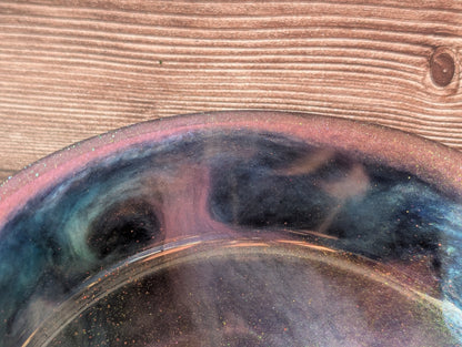 Aurora Borealis Resin Bowl
