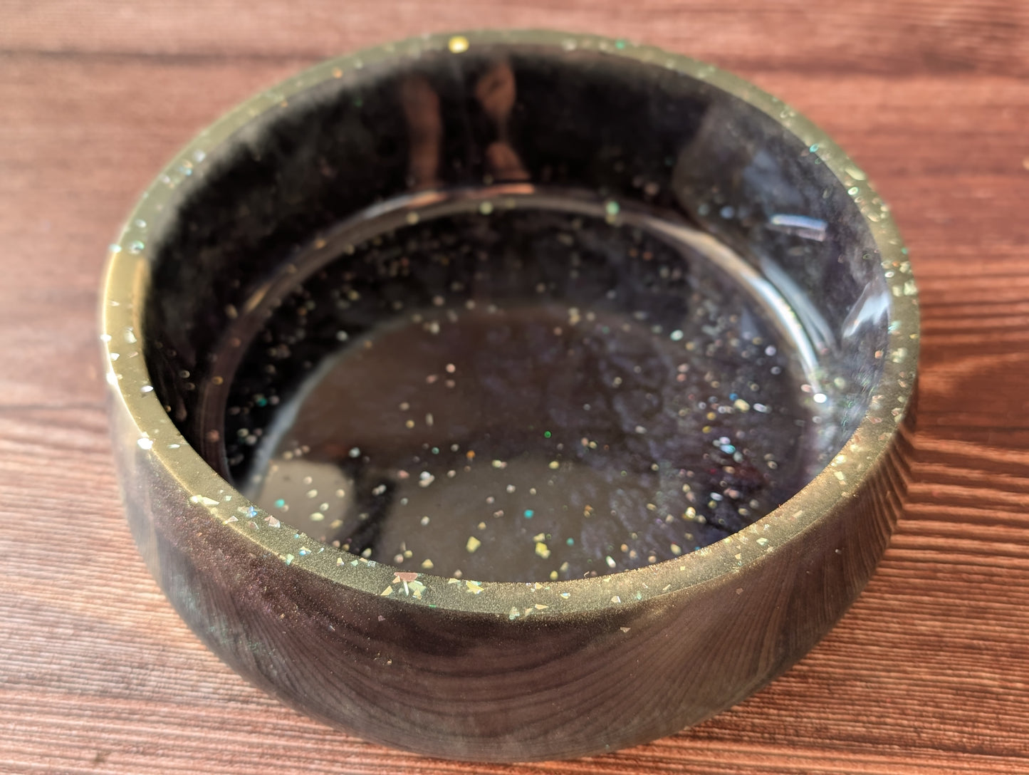 Deep Space Nebula Resin Bowl