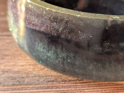 Deep Space Nebula Resin Bowl