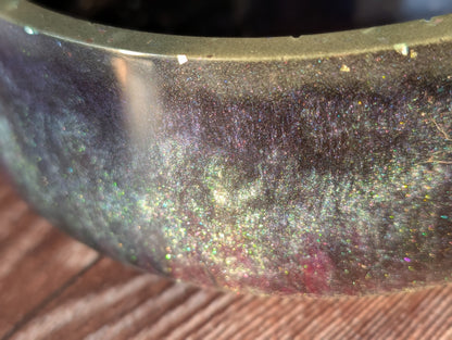 Deep Space Nebula Resin Bowl