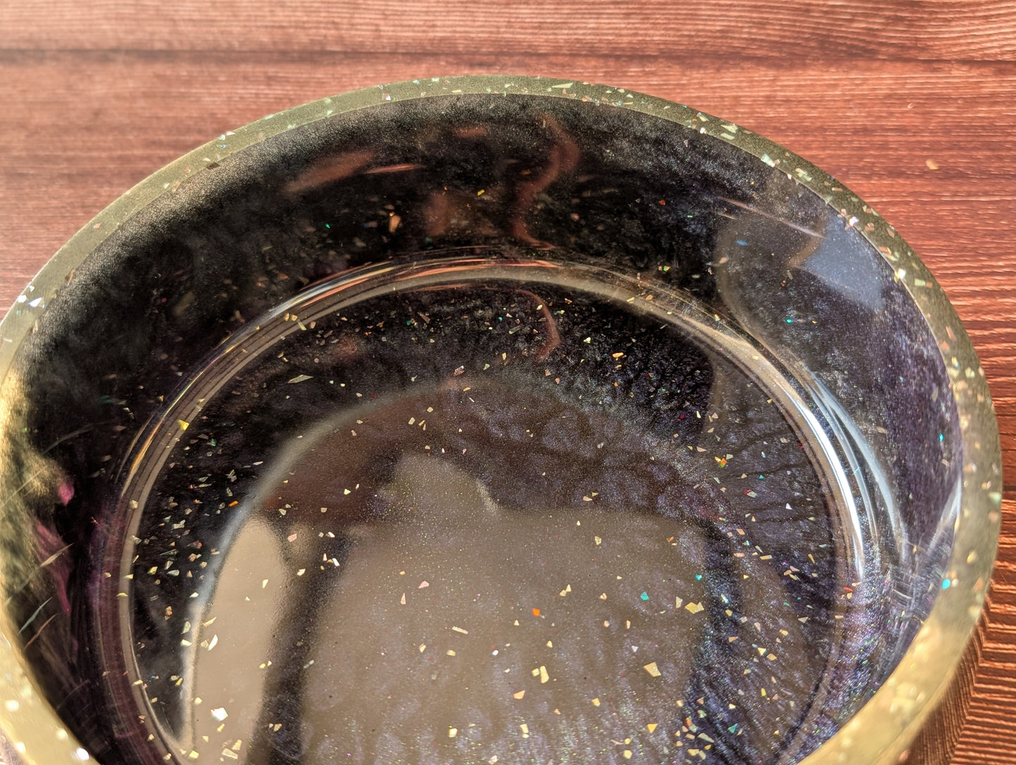 Deep Space Nebula Resin Bowl