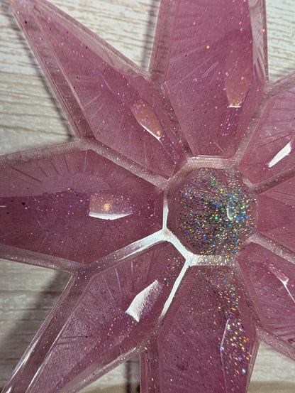 Handmade Chameleon Star Ornament – Frozen Berry