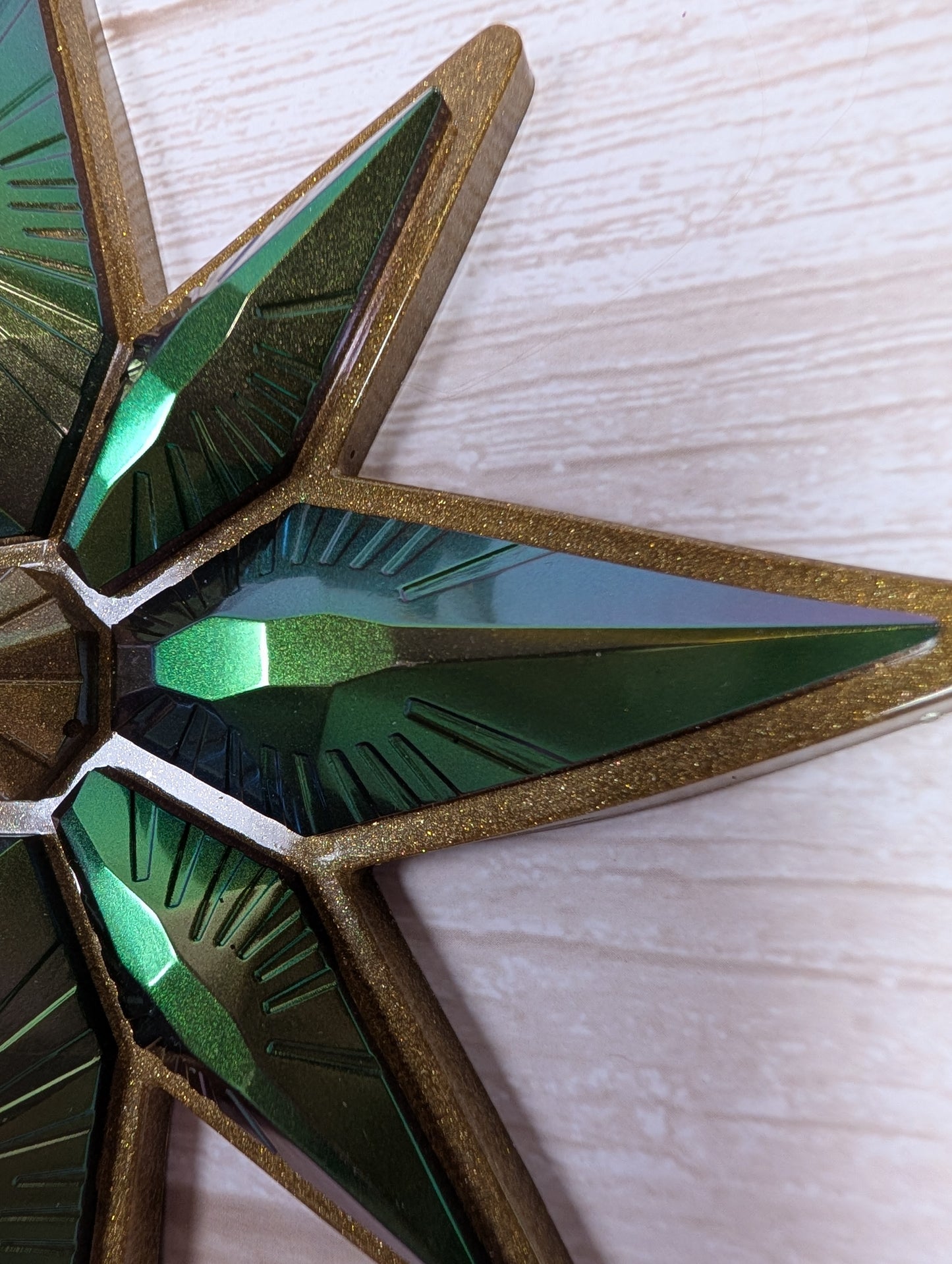 Handmade Chameleon Star Ornament – Celtic Relic