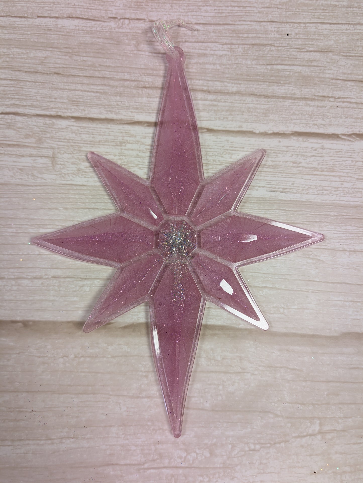 Handmade Chameleon Star Ornament – Frozen Berry