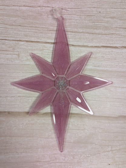 Handmade Chameleon Star Ornament – Frozen Berry