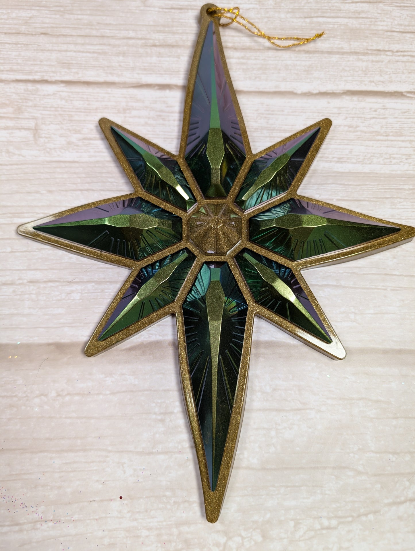 Handmade Chameleon Star Ornament – Celtic Relic