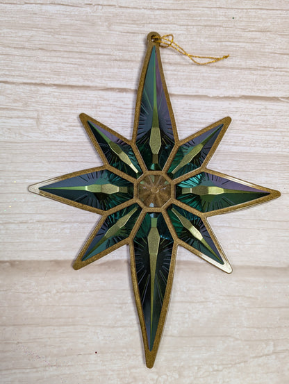 Handmade Chameleon Star Ornament – Celtic Relic